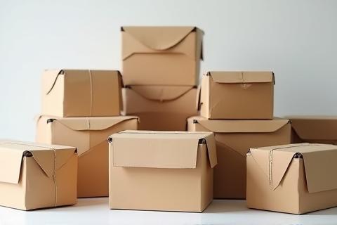 Neatly packed corporate lunch boxes ready for office delivery