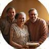 Photo representing a family